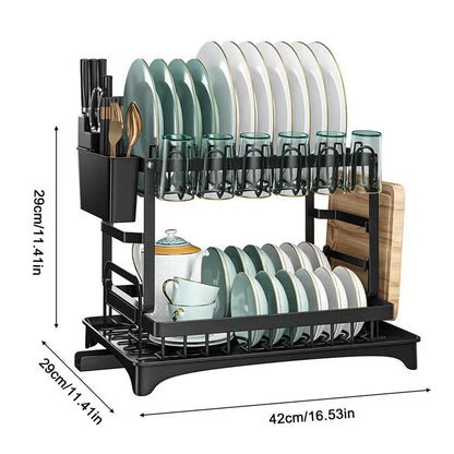 Organisateur design de lavabo pour laisser sécher la vaisselle