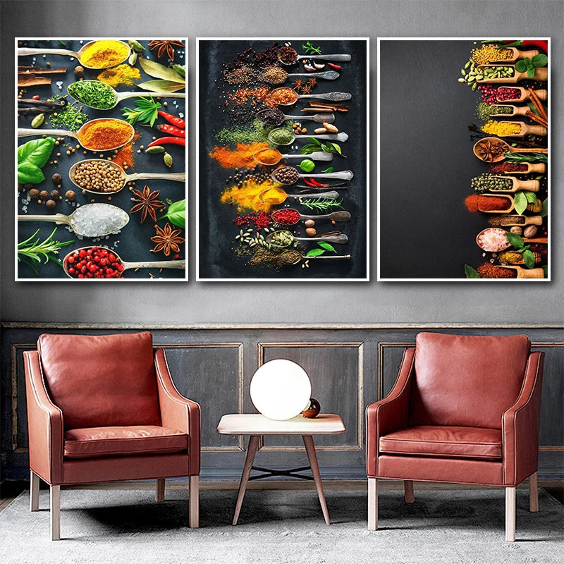 tableau de cuisine, culinaire parfait pour décorer votre maison